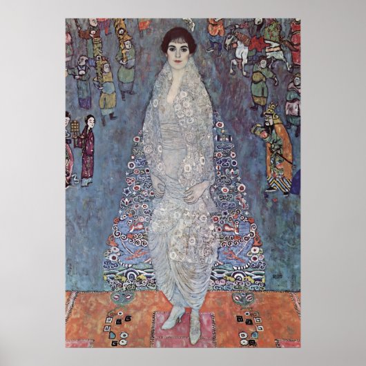 Baroness Elisabeth Bachofen-Echt by Gustav Klimt Poster (Voorkant)
