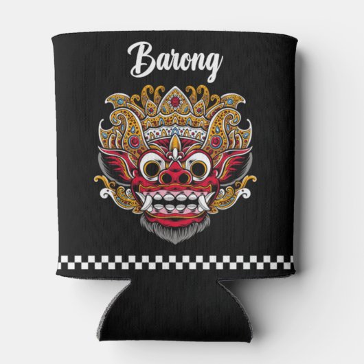 Barong Bali Foam Koelbox Blikjeskoeler (Achterkant)