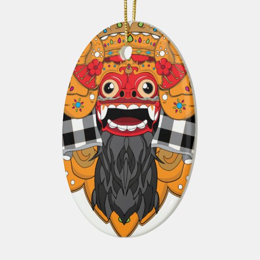 Barong Bali Keramisch Ornament (Links)