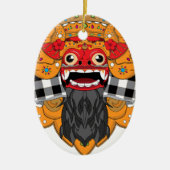 Barong Bali Keramisch Ornament (Voorkant)