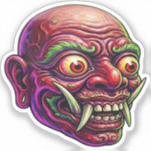 Barong Koning van Geesten Sticker - Verdrijf het K (Voorkant)