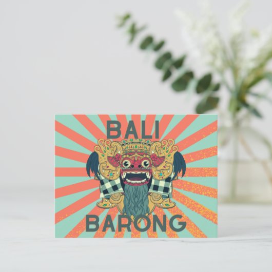 Barong Legacy:  Bali Briefkaart (Staand voorkant)