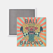 Barong Legacy:  balinamagneet Magneet (Voorkant / Achterkant)