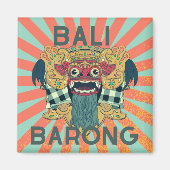 Barong Legacy:  balinamagneet Magneet (Voorkant)