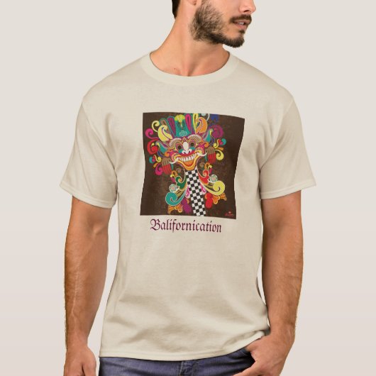 Barong van Bali T-shirt (Voorkant)