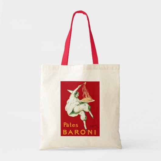  Baroni Pasta Advertisement Tote Bag (Voorkant)