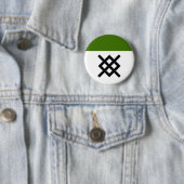 Baronie van Altavia Populatie Badge Ronde Button 5,7 Cm (In situ)