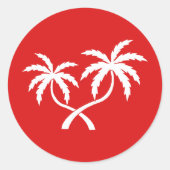 Baronie van Atenveldt Populace Badge Ronde Sticker (Voorkant)