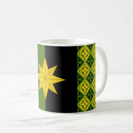 Baronie van Brendoken Populace Badge Koffie Mok (Voorkant rechts)