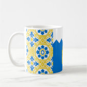Baronie van Bronzehelm Populace Badge Coffee Mok (Links)