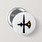 Baronie van Bryn Gwlad Populace Badge Button (Voorkant /achterkant)