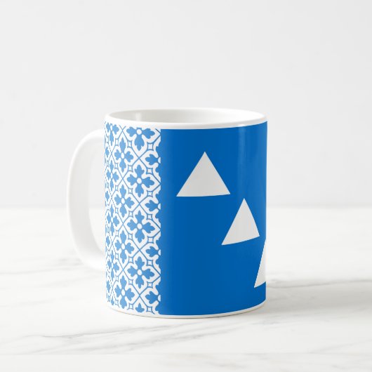 Baronie van de drigebergte Populace Badge Koffiemok (Voorkant links)