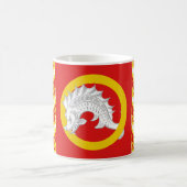 Baronie van de Far West Populace Badge Koffiemok (Center)