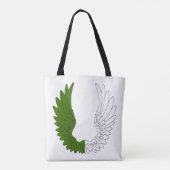 Baronie van de Heilige Steen Bevolkingsbadge Tote Bag (Achterkant)