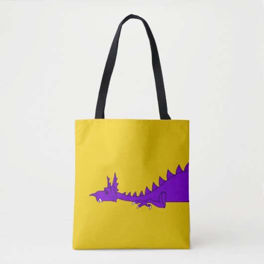 Baronie van Dragonsspine populace badge Canvas tas (Voorkant)