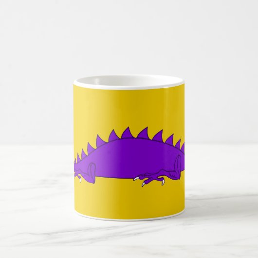 Baronie van Dragonsspine populace badge koffie mok (Center)