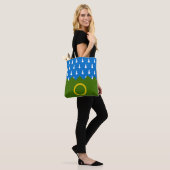 Baronie van Endless Hills Populace Badge Canvas ta Tote Bag (Op model)