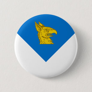 Baronie van Gryphon's Lair Populace Badge Knop Ronde Button 5,7 Cm