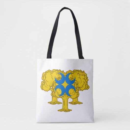 Baronie van Gyldenholt Populace Badge Canvas tas (Voorkant)