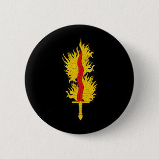 Baronie van het Vlam Badge voor de Bevolking Ronde Button 5,7 Cm