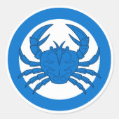 Baronie van Lochmere Populace Badge Ronde Sticker (Voorkant)