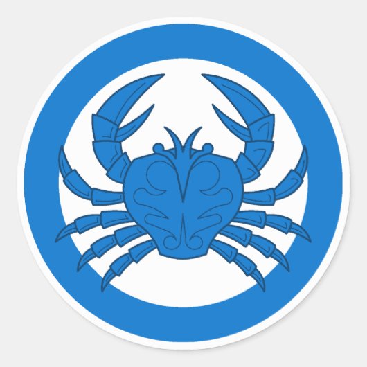 Baronie van Lochmere Populace Badge Ronde Sticker (Voorkant)