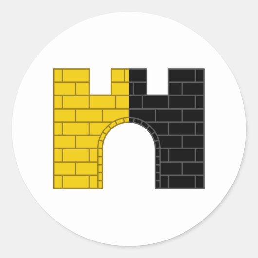 Baronie van Ponte Alto Populace Badge Sticker (Voorkant)