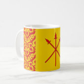 Baronie van Red Spears Populace Badge Coffee Mok (Voorkant links)