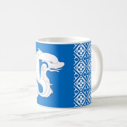 Baronie van Ruantallan Populace Badge Koffie Mok (Voorkant rechts)