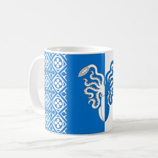 Baronie van Ruantallan Populace Badge Koffie Mok (Voorkant links)