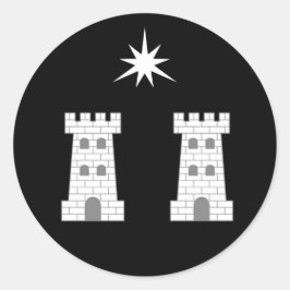 Baronie van Stargate Populace Badge Ronde Sticker