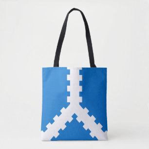 Baronie van Twin Moons Populace Badge Canvas tas