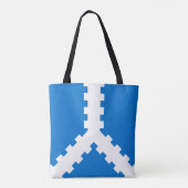 Baronie van Twin Moons Populace Badge Canvas tas (Achterkant)