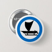 Baronie van Westerne Zeeen Populace Badge Button (Voorkant /achterkant)