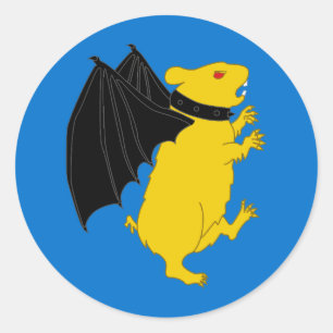 Baronie van Wyewood Populace Badge Ronde Sticker