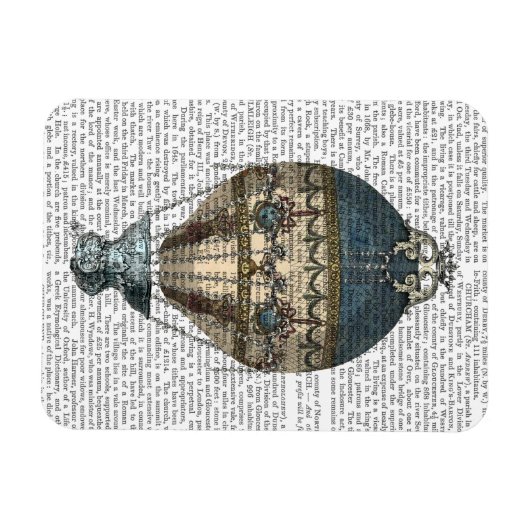 Baronische Fantasy-ballon 2 2 Magneet (Horizontaal)