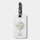 Baronische Fantasy-ballon 3 Bagagelabel (Achterkant verticaal)