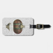 Baronische Fantasy-ballon 4 Bagagelabel (Voorkant horizontaal)