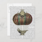 Baronische Fantasy-ballon 4 Briefkaart (Voorkant / Achterkant)