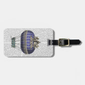 Baronische Fantasy-ballon 5 Bagagelabel (Voorkant horizontaal)