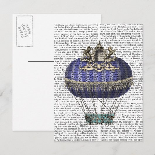 Baronische Fantasy-ballon 5 Briefkaart (Voorkant / Achterkant)