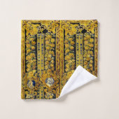 Baronk Gold en zwart Bad Handdoek (Wasdoekje)