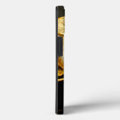 Baronke Black & Gold Floral Phone Case (Achterkant / Rechts)