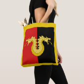 Barony of Dragon's Laire Populace Badge Canvas tas (Dichtbij)