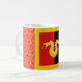 Barony of Dragon's populace badge Coffee Mok (Voorkant links)