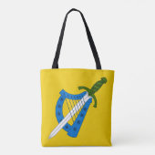 Barony of Glyn Dwfn Populace Badge Tas (Achterkant)