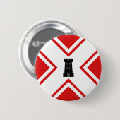 Barony of Northkeep Populace Badge Button (Voorkant /achterkant)