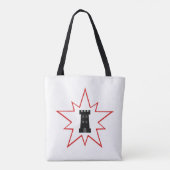 Barony of Northkeep Populace Badge Canvas tas (Achterkant)