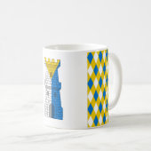 Barony of Wastekeep Populace Badge Coffee Mok (Voorkant rechts)