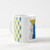 Barony of Wastekeep Populace Badge Coffee Mok (Voorkant links)